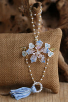 Tender Thread – Powder Blue Floral Resin Lumba
