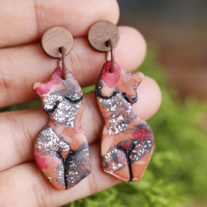 Woman Bust Earrings