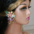 Aaryaa Pink Floral Bridal Jewellery